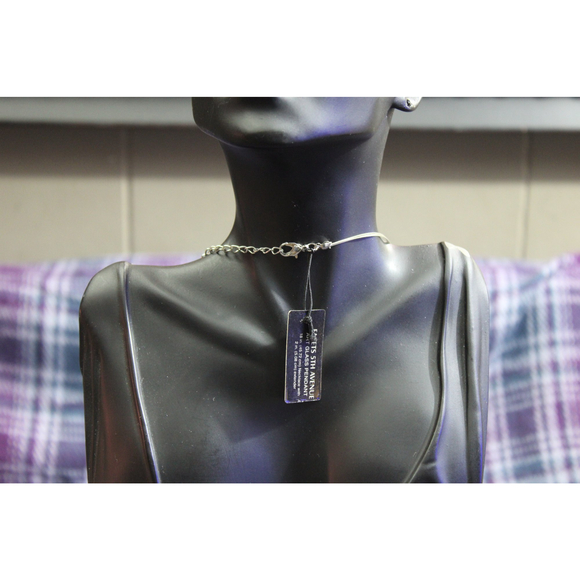 NWT Facets 5th Avenue Art Glass Beaded Necklace - Picture 3 of 6